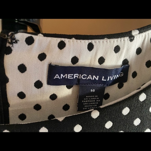 Macy’s black and white polka dots - Picture 3 of 6